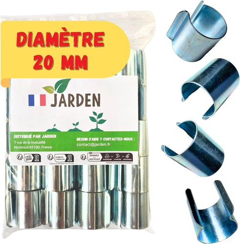 Clips ø20mm pour - 20,